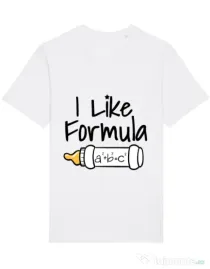 Tricou STANLEY STELLA barbat I like formula Alb