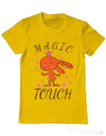 Tricou ADLER barbat Magic touch Galben