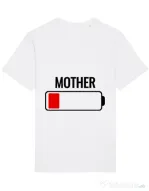 Tricou STANLEY STELLA barbat Mother battery Alb