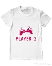 Tricou ADLER barbat Player 2 Alb 