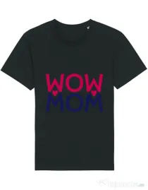 Tricou STANLEY STELLA barbat Wow mom Negru
