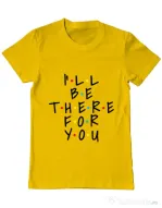 Tricou ADLER barbat There for you Galben