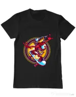 Tricou ADLER barbat Cali skate Negru