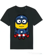 Tricou STANLEY STELLA barbat Captain minion Negru