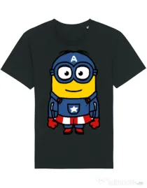 Tricou STANLEY STELLA barbat Captain minion Negru