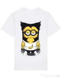 Tricou STANLEY STELLA barbat Wolve minion Alb