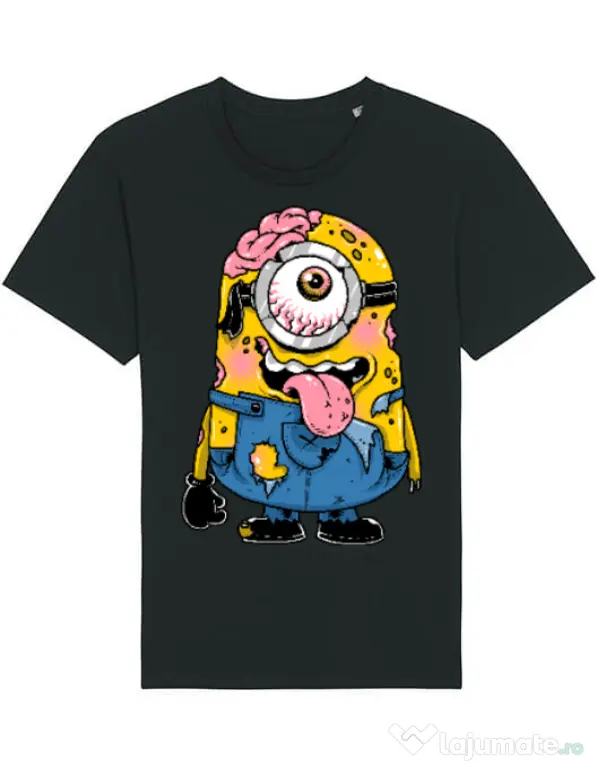 Tricou STANLEY STELLA barbat Zombie minion Negru