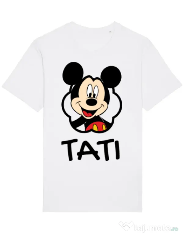 Tricou STANLEY STELLA barbat Mouse daddy Alb