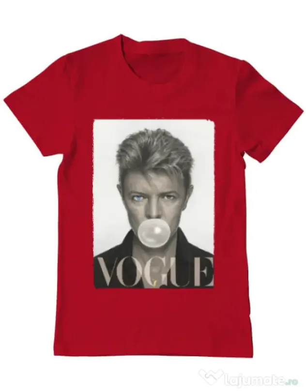 Tricou ADLER barbat Bowie Rosu