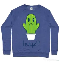 Bluza ADLER barbat Hugz Albastru melanj