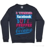 Bluza ADLER barbat I tried Bacebook Denim inchis