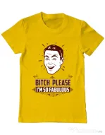Tricou ADLER barbat Fabulous Galben