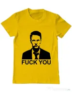 Tricou ADLER barbat Jack FY Galben
