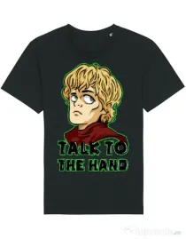 Tricou STANLEY STELLA barbat Talk to the hand Negru