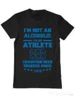 Tricou ADLER barbat Beer champion Negru