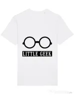Tricou STANLEY STELLA barbat Little geek Alb