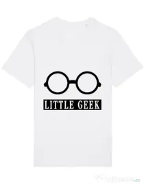 Tricou STANLEY STELLA barbat Little geek Alb