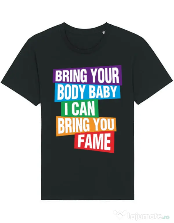 Tricou STANLEY STELLA barbat Bring your body Negru
