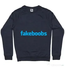 Bluza ADLER barbat Fakeboobs Denim inchis