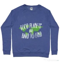Bluza ADLER barbat Good planets Albastru melanj