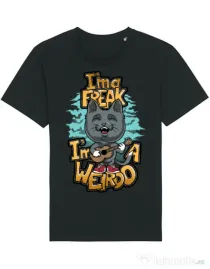 Tricou STANLEY STELLA barbat I am a freak Negru