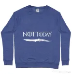 Bluza ADLER barbat Not today Albastru melanj