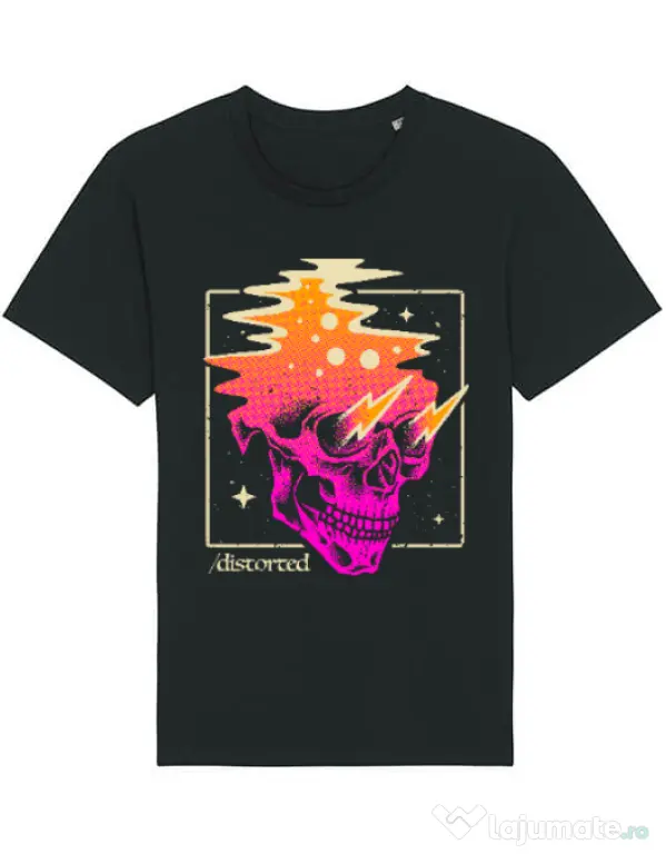 Tricou STANLEY STELLA barbat Distorted Negru