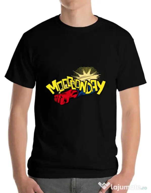 Tricou ADLER barbat Mooonday Negru