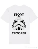 Tricou STANLEY STELLA barbat Storm trooper Alb