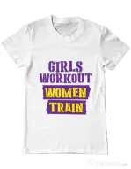 Tricou ADLER barbat Women train Alb