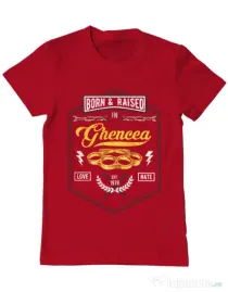 Tricou ADLER barbat Ghencea Rosu