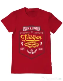 Tricou ADLER barbat Salajan Rosu