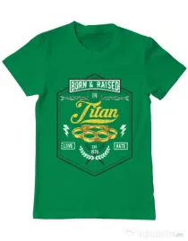 Tricou ADLER barbat Titan Verde mediu