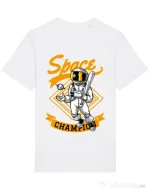 Tricou STANLEY STELLA barbat Space champion Alb