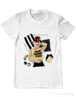 Tricou ADLER barbat I am not a morning person Alb