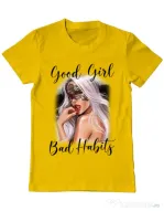 Tricou ADLER barbat Mistress Galben