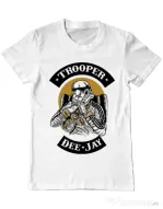 Tricou ADLER barbat Trooper Dee Jay Alb