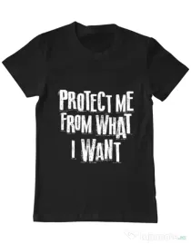 Tricou ADLER barbat Protect me Negru