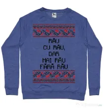 Bluza ADLER barbat Rau cu rau Albastru melanj