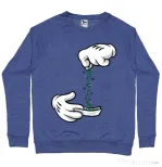 Bluza ADLER barbat Magic sparkles Albastru melanj