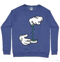 Bluza ADLER barbat Magic sparkles Albastru melanj