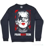 Bluza ADLER barbat FRANKISSTEIN Denim inchis 