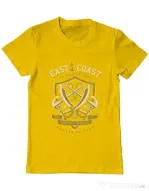 Tricou ADLER barbat East Coast Galben