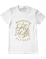 Tricou ADLER barbat Fly High Alb