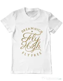 Tricou ADLER barbat Fly High Alb