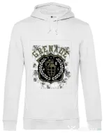 Hoodie barbat cu gluga Grenade Alb