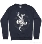 Bluza ADLER barbat Skatetrooper Denim inchis
