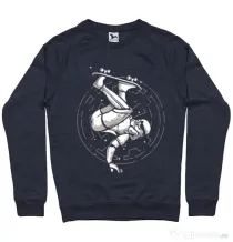 Bluza ADLER barbat Skatetrooper Denim inchis