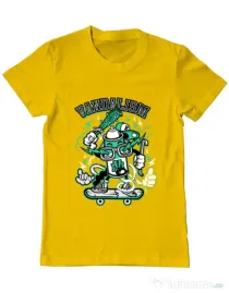 Tricou ADLER barbat Vandalism Galben