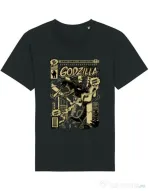 Tricou STANLEY STELLA barbat Godzilla Negru